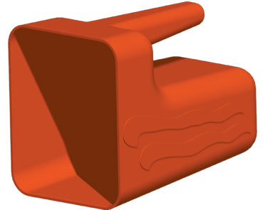LALIZAS 11919 orange 2.5 litre marine bailer