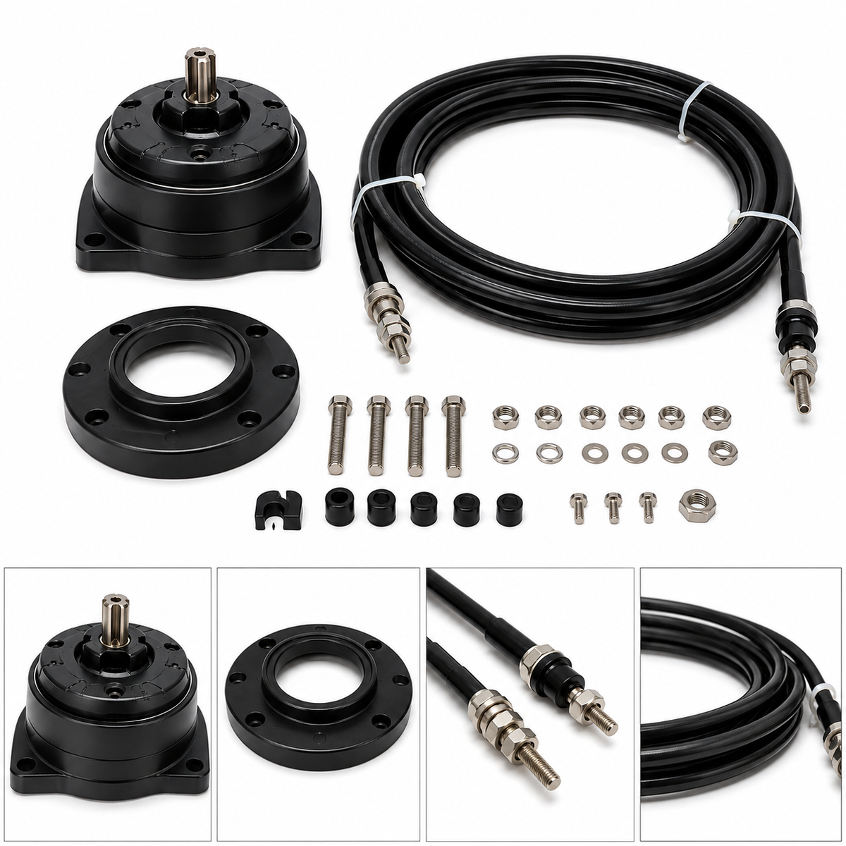 Complete Rotary Mechanical Steering Kit – Outboard Boats