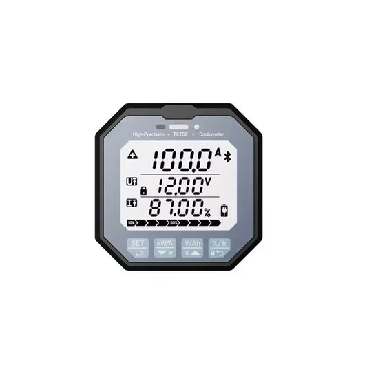 Flex 100A Battery Monitor Coulomb Meter Amp Counter