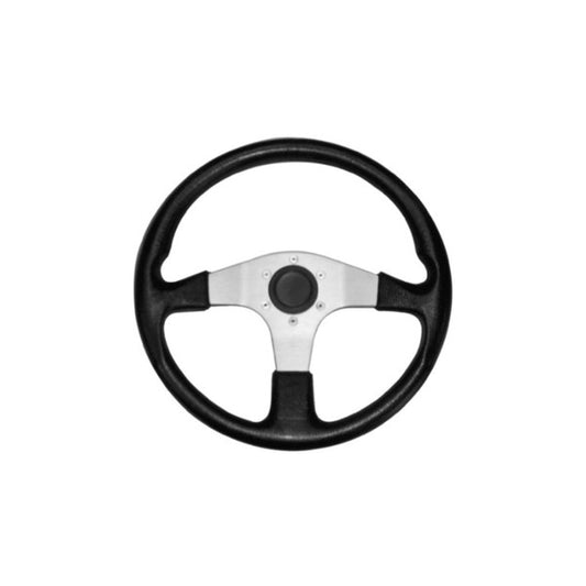 Mercury Corse 350mm Marine Steering Wheel – Black & Silver
