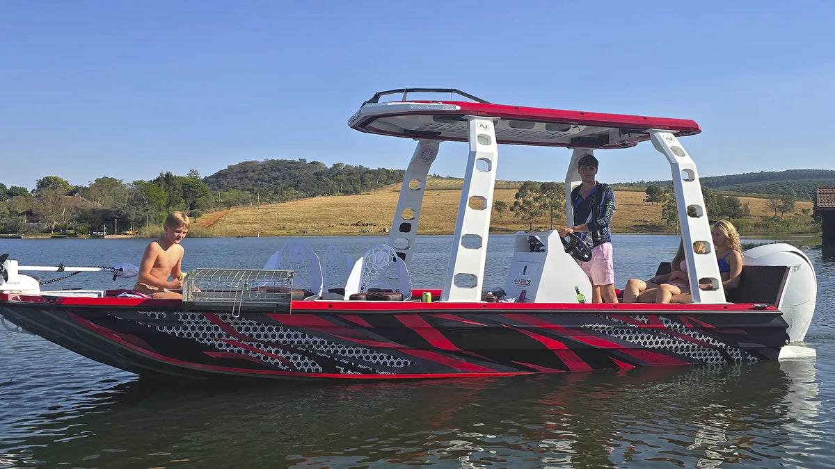Alu-Freedom7.0 Aluminium Boat (boat on trailer)
