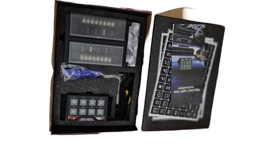 Flex 8 Gang Switch Panel With Bluetooth