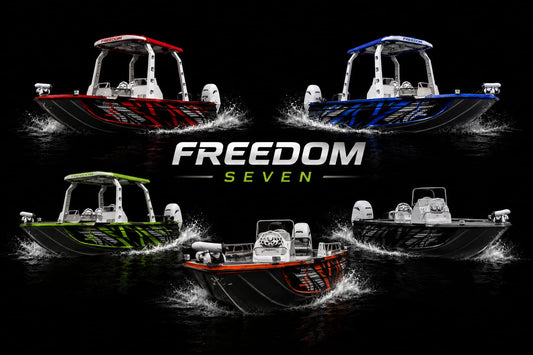 Alu-Freedom7.0 Aluminium Boat (boat on trailer)
