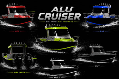 Alu-Cruiser Sea Boat (on trailer)