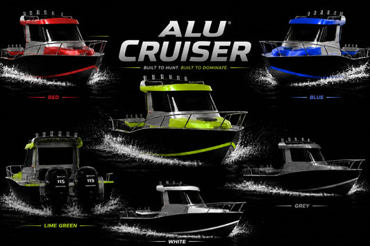 Alu-Cruiser Sea Boat (on trailer)