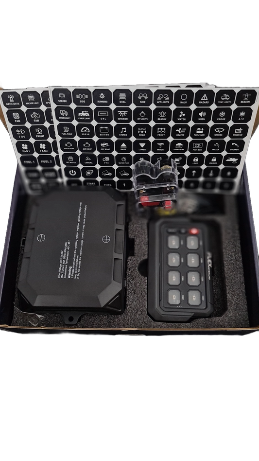 Flex 8 Gang Switch Panel With WiFi