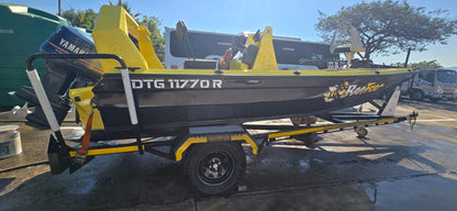 Alu-Freedom5.5 Aluminium Boat (boat on trailer)