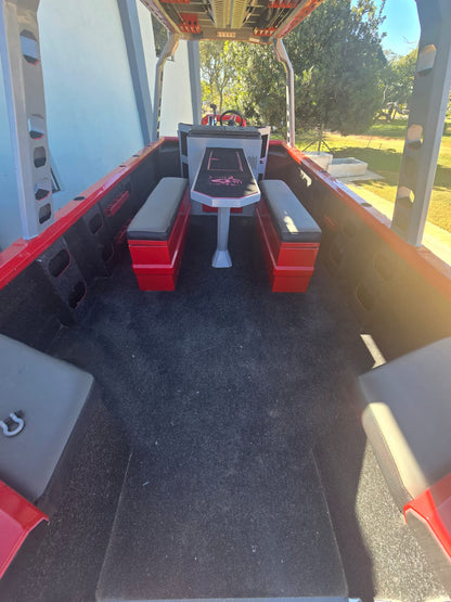 Alu-Krokodil Tri-Hull Pontoon 8.6m (on Trailer)