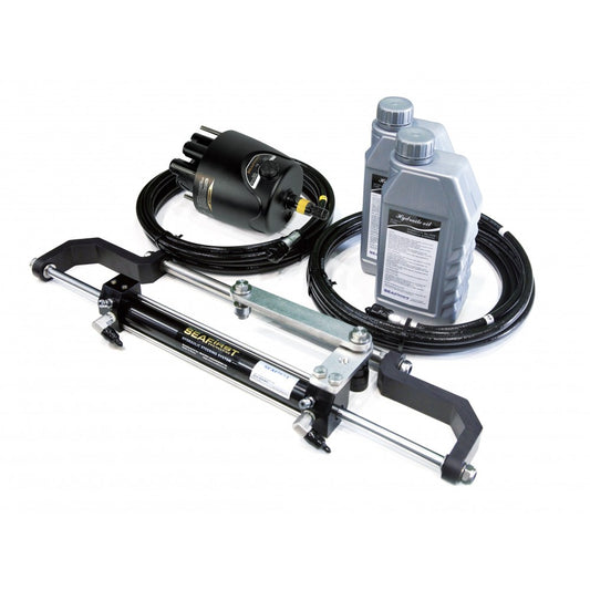 SeaFirst Hydraulic Steering Kit – Complete Outboard Steering System