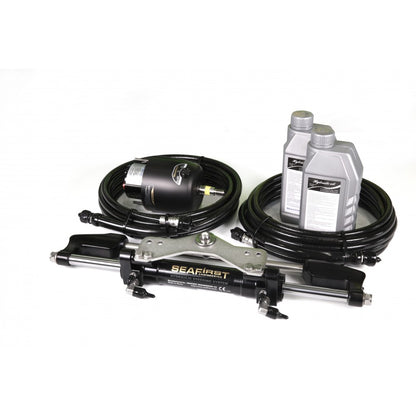 SeaFirst Hydraulic Steering Kit – Complete Outboard Steering System