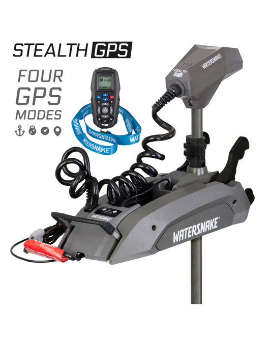 Watersnake Stealth GPS 12 V 65 lb - 54 in Bow Mount Trolling Motor - image 1